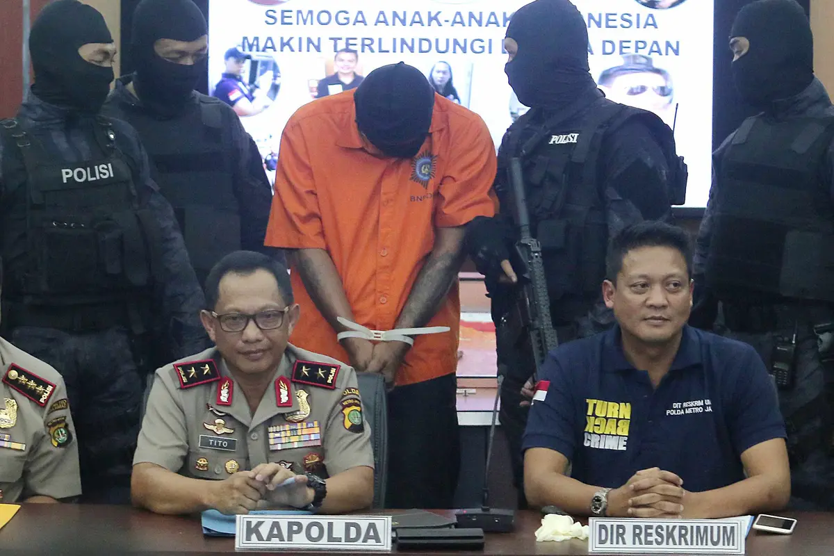 20151010-Ini Tersangka Pembunuhan Sadis Bocah dalam Kardus-Jakarta