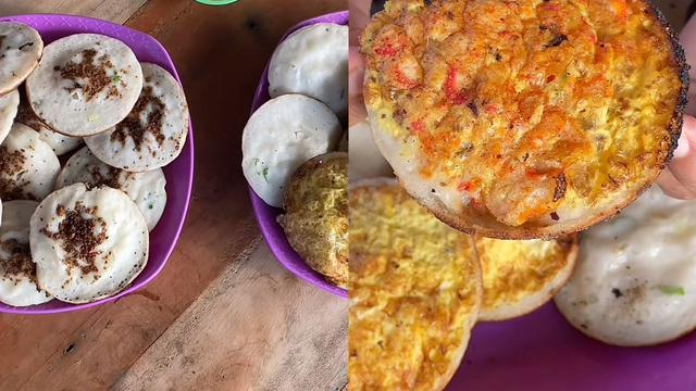 Kuliner Seru Makan Surabi di Sumedang Berpemandangan Sawah, Masaknya Masih Tradisional. (Dok: TikTok @jekulaid)