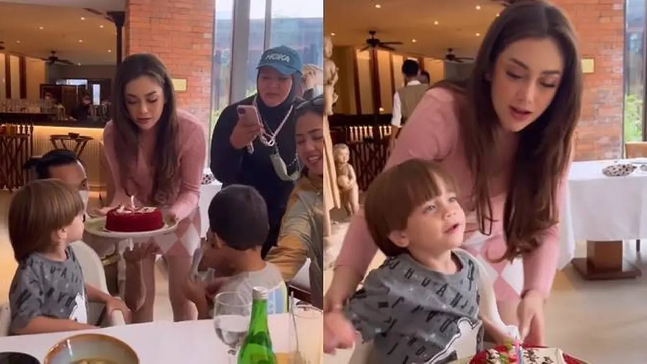 Tanpa Stefan William, Ini 7 Potret Celine Evangelista Rayakan Ulang Tahun Anak