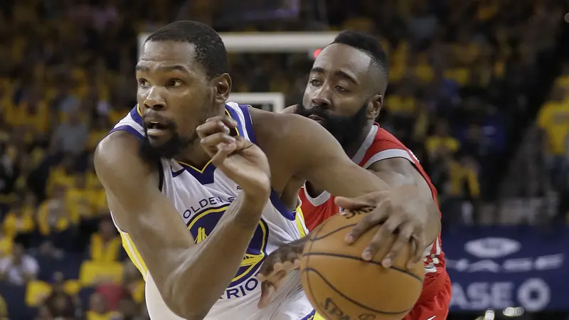 Duel Kevin Durant dengan James Harden