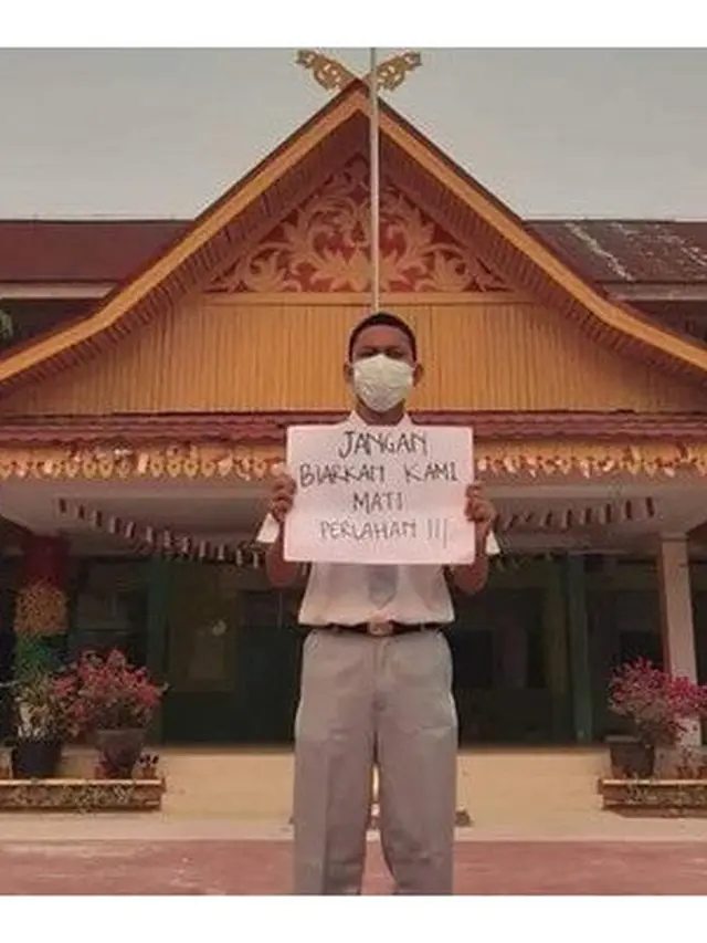 Aksi Protes Netizen Saat Melawan Asap Ini Bikin Terenyuh