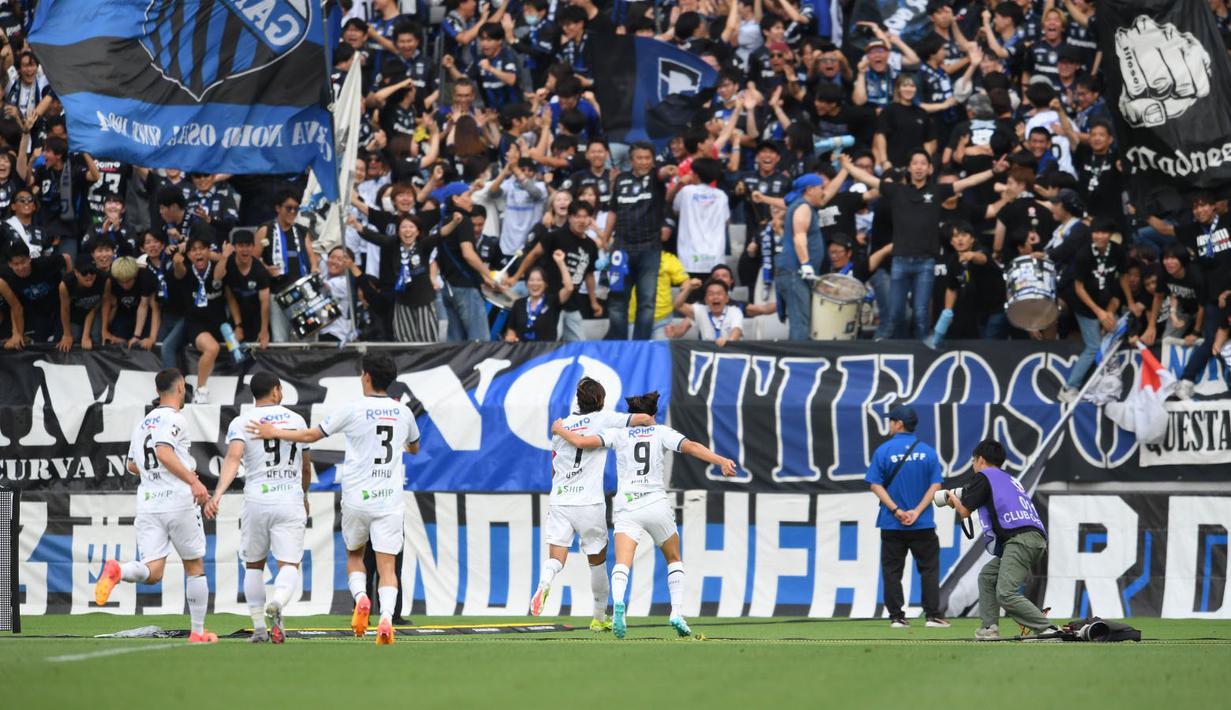 Musim ini menjadi momen kebangkitan Gamba Osaka di J1 League. Maklum dalam tiga musim terakhir, Mereka menempati posisi ke-13, 15, dan 16, bahkan kerap hampir terdegradasi. (Dok.J.League)