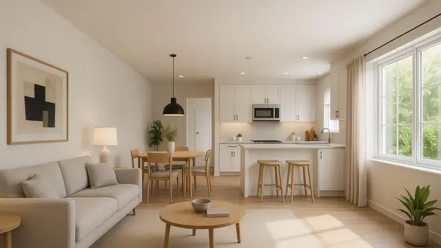 Gambar Rumah Tipe 36 Konsep Open Plan