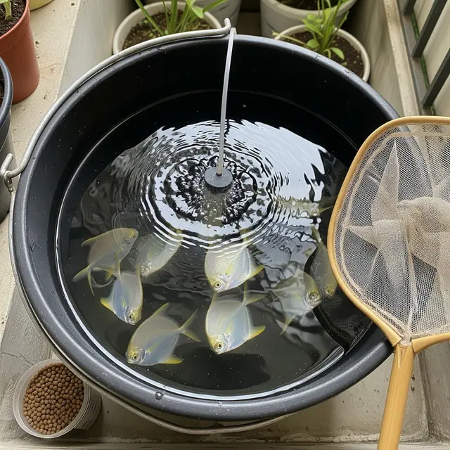 Cara Ternak Ikan Bawal di Ember