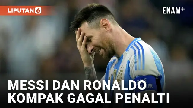 Reaksi Lionel Messi Gagal Penalti di Duel Argentina Vs Ekuador