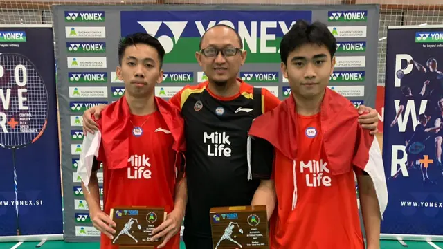 Muh Putra Erwiansyah/Patra Harapan Rindo Rindo - PB Djarum - Slovenia International 2021 - Bulu Tangkis