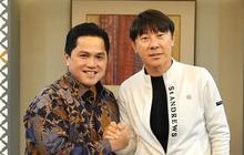 Blak-blakan Erick Thohir Ungkap Hubungannya dengan Shin Tae-Yong Pasca Dipecat
