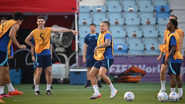 Latihan Inggris Jelang vs Prancis