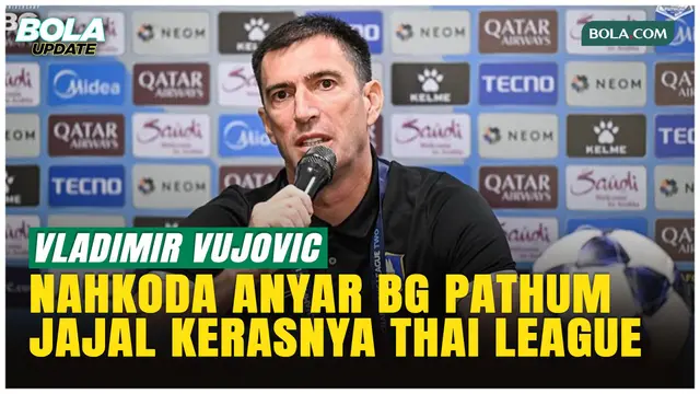 Resmi! Legenda Persib Vladimir Vujovic Jadi Pelatih BG Pathum United
