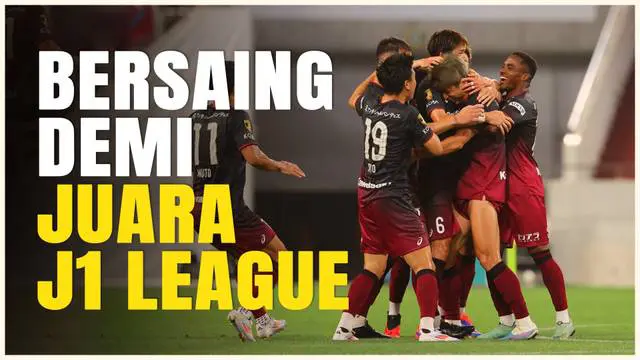 VIDEO: Persaingan 3 Tim di Pekan Terakhir J1 League Musim Ini, Siapa yang Akan Jadi Juara?