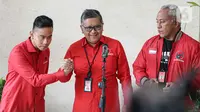 Kedatangan gibran ke DPP PDIP terkait buntut pertemuannya dengan Ketua Umuk Partai Gerindra, Prabowo Subianto di Solo pada Jumat (19/5) lalu. (Liputan6.com/Faizal Fanani)