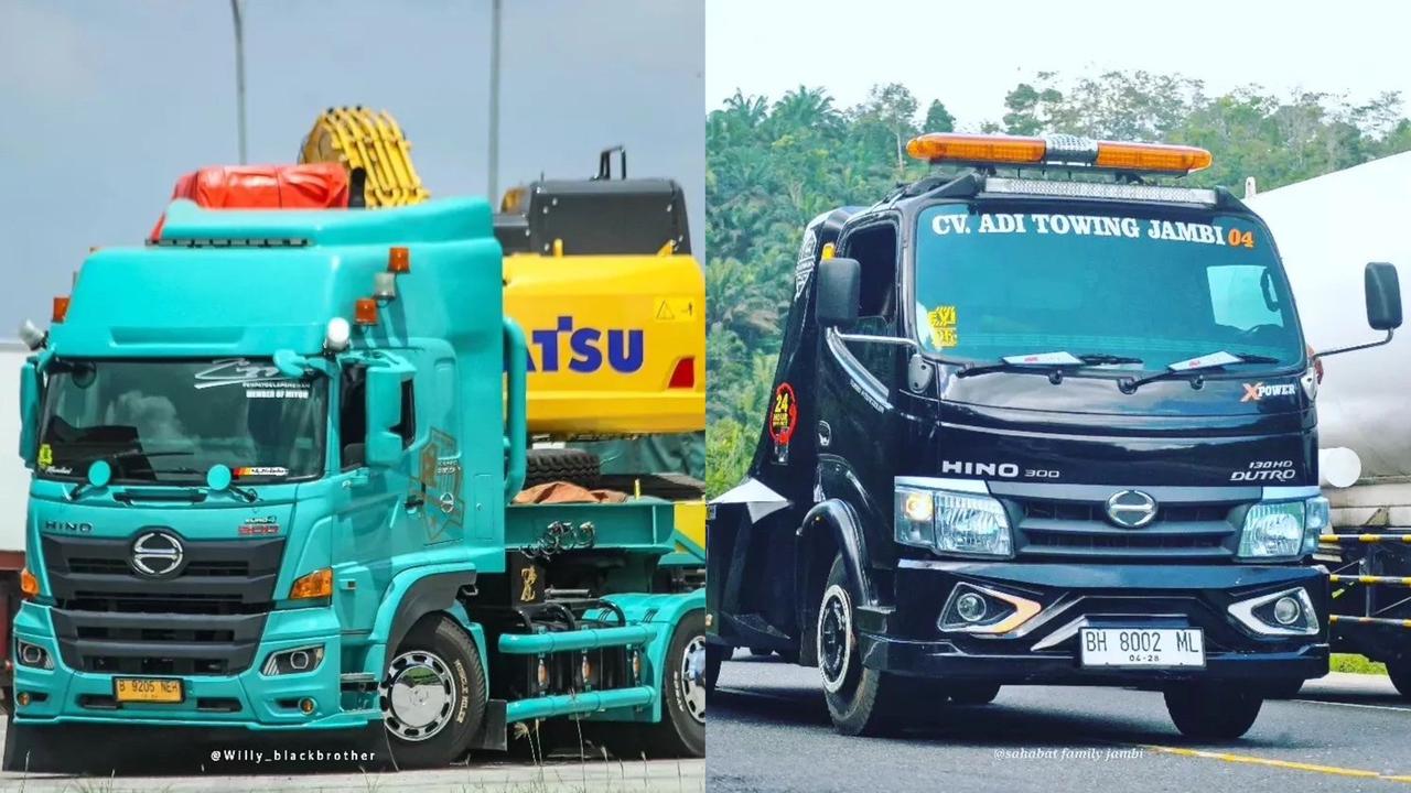 10 Potret Modifikasi Truk Hino yang Sukses Bikin Pangling di Jalan, Semuanya Gagah Banget!