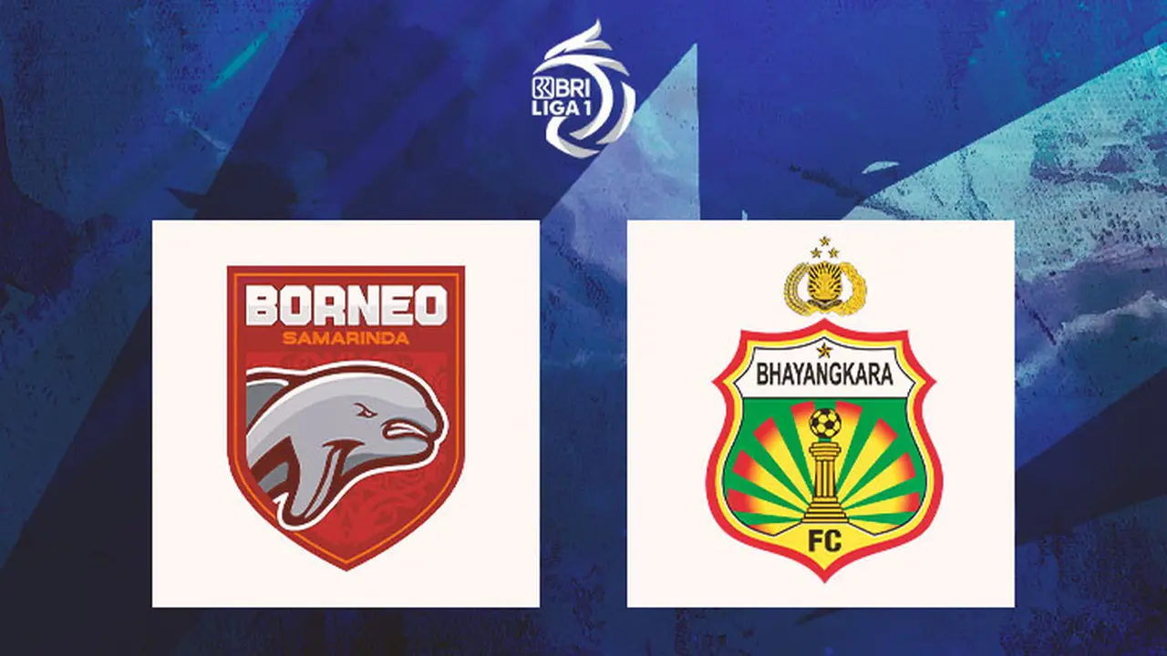 Liga 1 - Borneo FC Vs Bhayangkara FC
