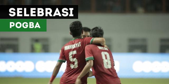 VIDEO: Bantai Thailand, Ini Selebrasi Khas Pogba dari Pemain Timnas U-19