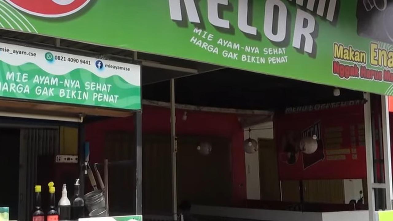 Mi ayam kelor di Mojokerto