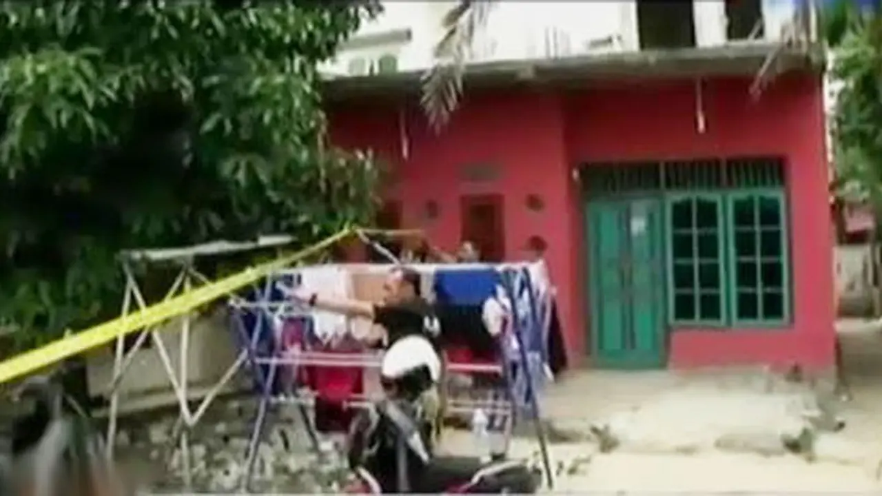 Rumah Penyerang Polisi Tangerang
