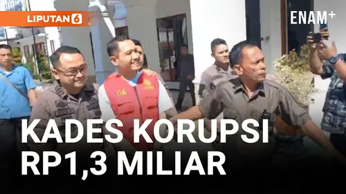 VIDEO: Mantan Kades Banyuwangi Ditangkap Polisi Diduga Korupsi Rp1,3 Miliar