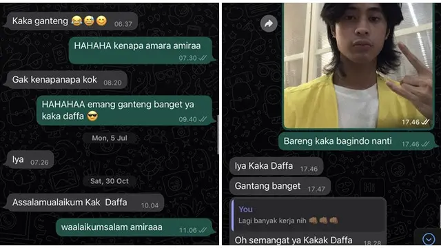 6 Chat Gemas Adik Beri Pujian ke Kakak Ini Bikin Senyum-Senyum
