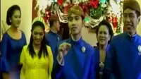 VIDEO: Mengintip Tradisi Mitoni Mantu Jokowi