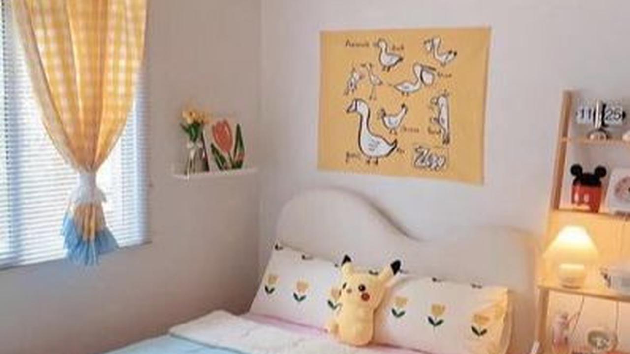 Kamar Anak Perempuan Ukuran 3x3 dengan Nuansa Ceria