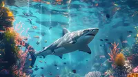 Jaw-some shark jokes that will bite your funny bones. (Photo: brgfx/Freepik)