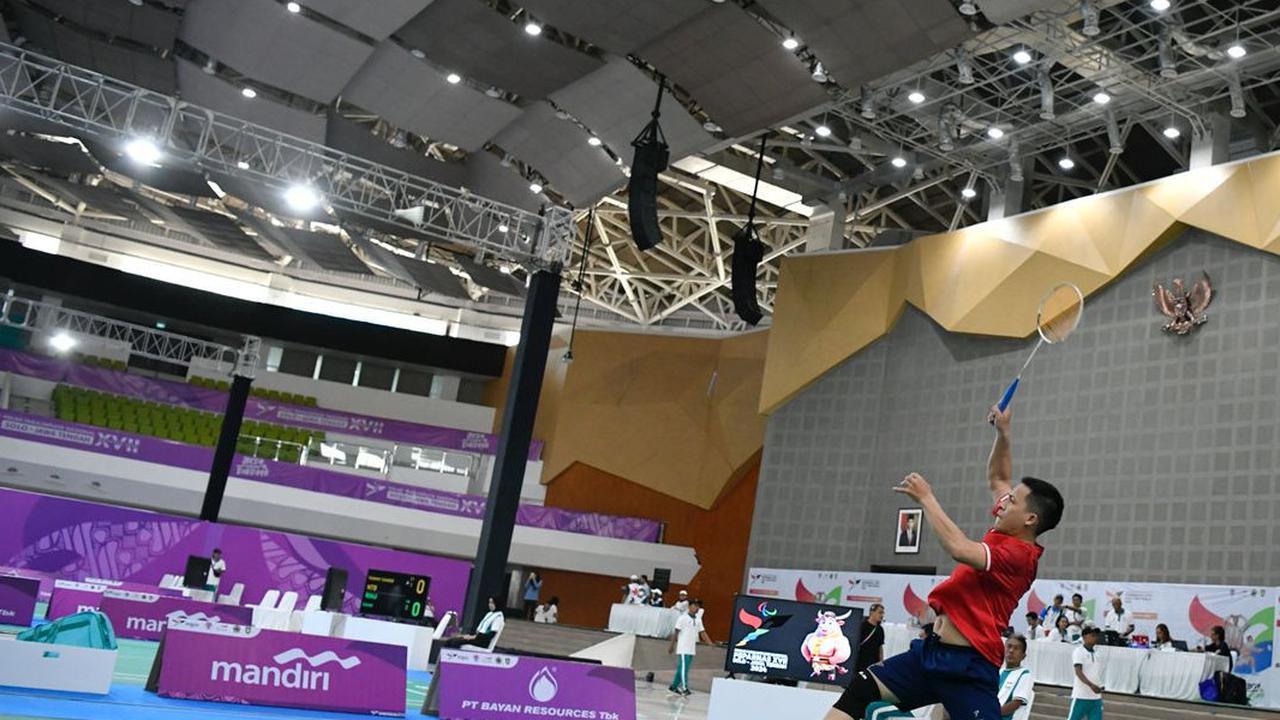 Mengintip Kemegahan Edutorium UMS Lokasi Peparnas XVII, Bikin Atlet Penyandang Disabilitas Badminton Terpukau