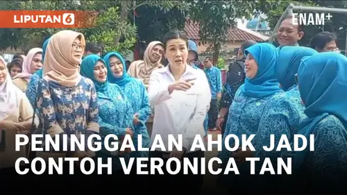 VIDEO: Veronica Tan Ingin Konsep RPTRA Peninggalan Ahok Jadi Contoh