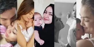 Tak hanya cantik, 5 Selebriti ini resmi menjadi ibu di tahun 2017.