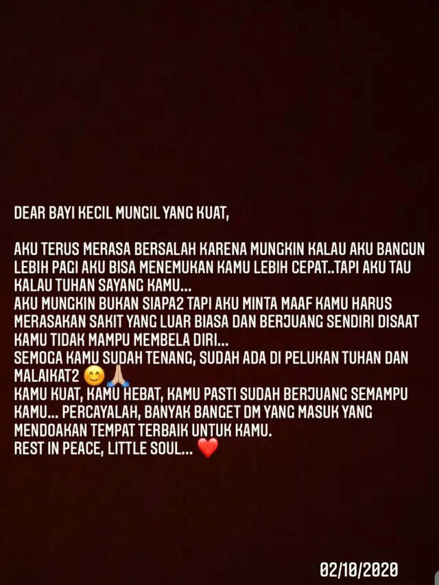 Unggahan Nana Mirdad. (Foto: Instagram @nanamirdad_)