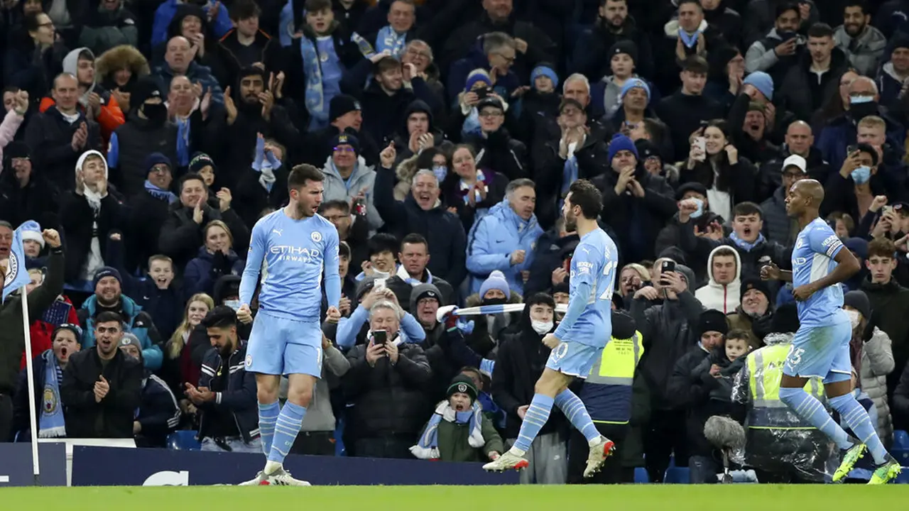 FOTO: Hujan Gol di Etihad Stadium, Manchester City Lumat Leicester City 6-3