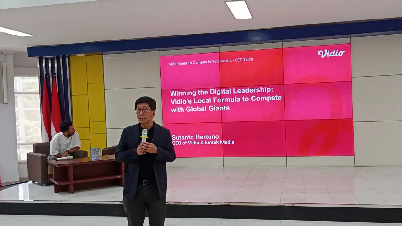 CEO Vidio Sutanto Hartono di UGM
