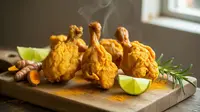 Resep Ayam Kunyit Crispy yang Gurih dan Renyah Tahan Lama