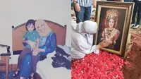 6 Momen Haru Fatimah Anak Mendiang Dorce di Pemakaman, Berusaha Tegar (sumber: Instagram/sitifatimahuzzahrahh)