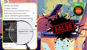 Simak, Tips Terhindar dari Lowongan Kerja Palsu