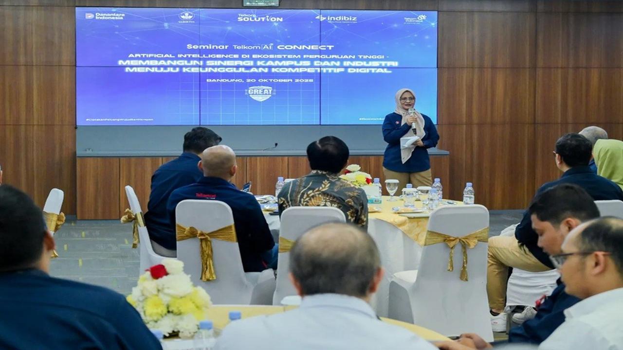 Gelar Seminar Telkom AI Connect, Telkom Perkuat Sinergi Perguruan Tinggi & Industri untuk Keunggulan Kompetitif Digital
