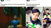 Status Facebook cowok cari pacar (Sumber: Instagram/receh.id)