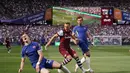 West Ham menang atas Chelsea dengan skor 3-1. (AP Photo/Alberto Pezzali)