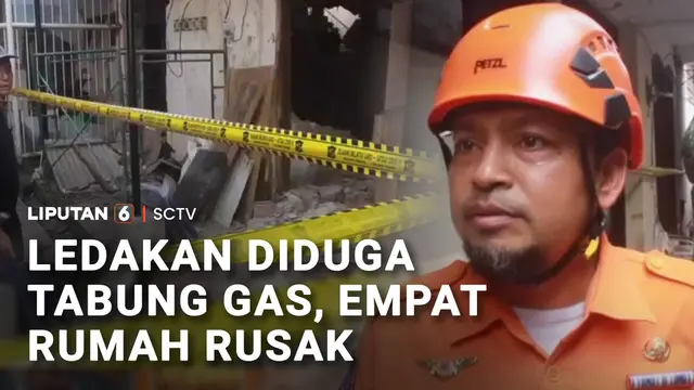 Ledakan Tabung Gas di Surabaya, 4 Rumah Rusak Berat dan 2 Lansia Terluka