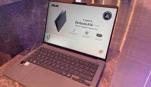 ASUS Zenbook A14. (Liputan6.com/ Yuslianson)