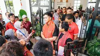 Ketua Umum Partai Solidaritas Indonesia (PSI) Kaesang Pangarep di Kota Pematang Siantar, Sumatera Utara, Kamis 8 Februari 2024. (Ist).