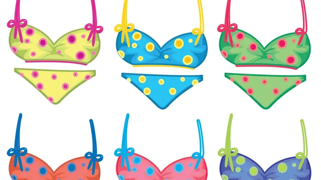 Ilustrasi bikini. (Freepik/brgfx)