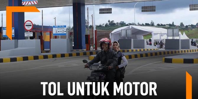 VIDEO: Untung Rugi Sepeda Motor Masuk Jalan Tol