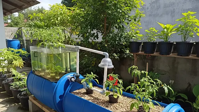 Desain Kebun Buah di Drum Bekas Skala Rumahan