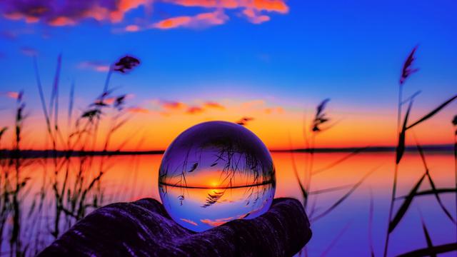 Ilustrasi cakrawala, inspirasi