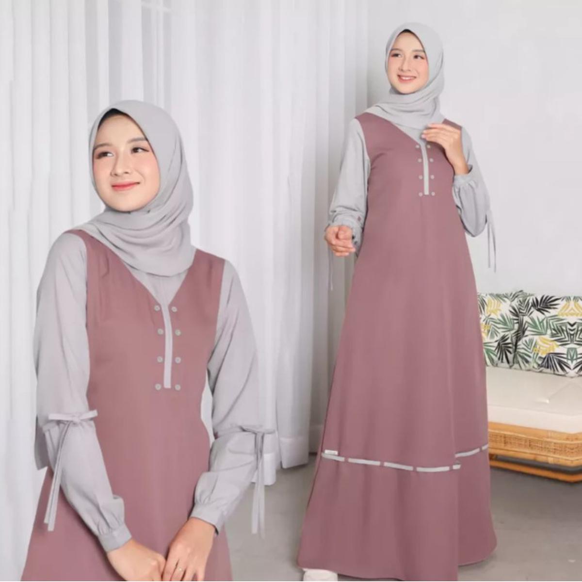 Gamis A-Line Minimalis