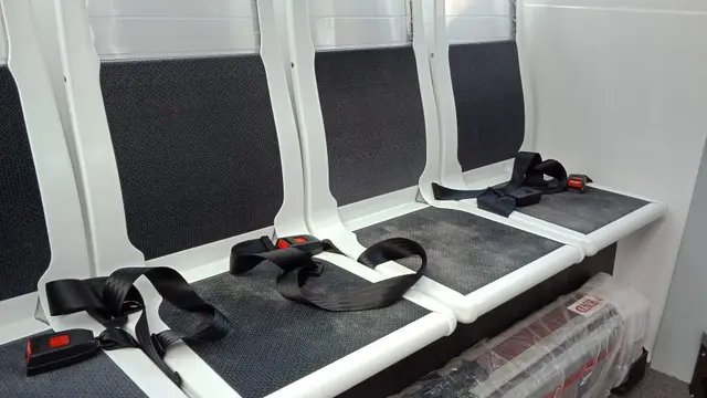 bus otonomos atau nirsopir Navya dipakai di perhelatan Asian Games 2018 (Arief A/Liputan6.com)