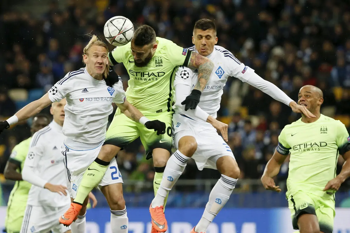Manchester City vs Dynamo Kiev