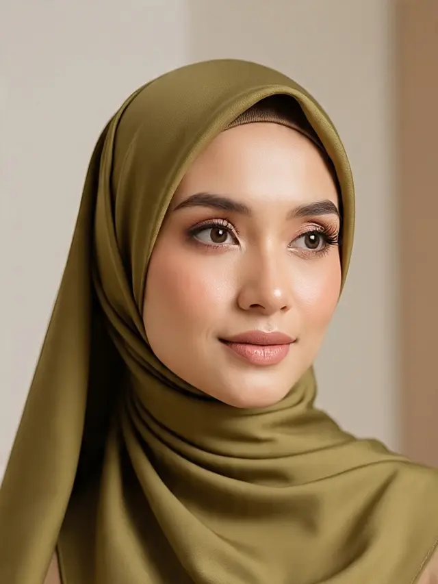 Model dan Warna Hijab Terbaru untuk Kulit Sawo Matang