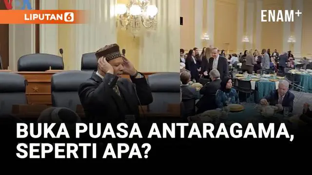 VIDEO: Buka Puasa Antaragama di Gedung Kongres Amerika