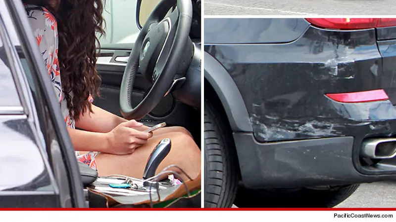 Gara-gara Paparazi, Selena Gomez Rusak BMW X5